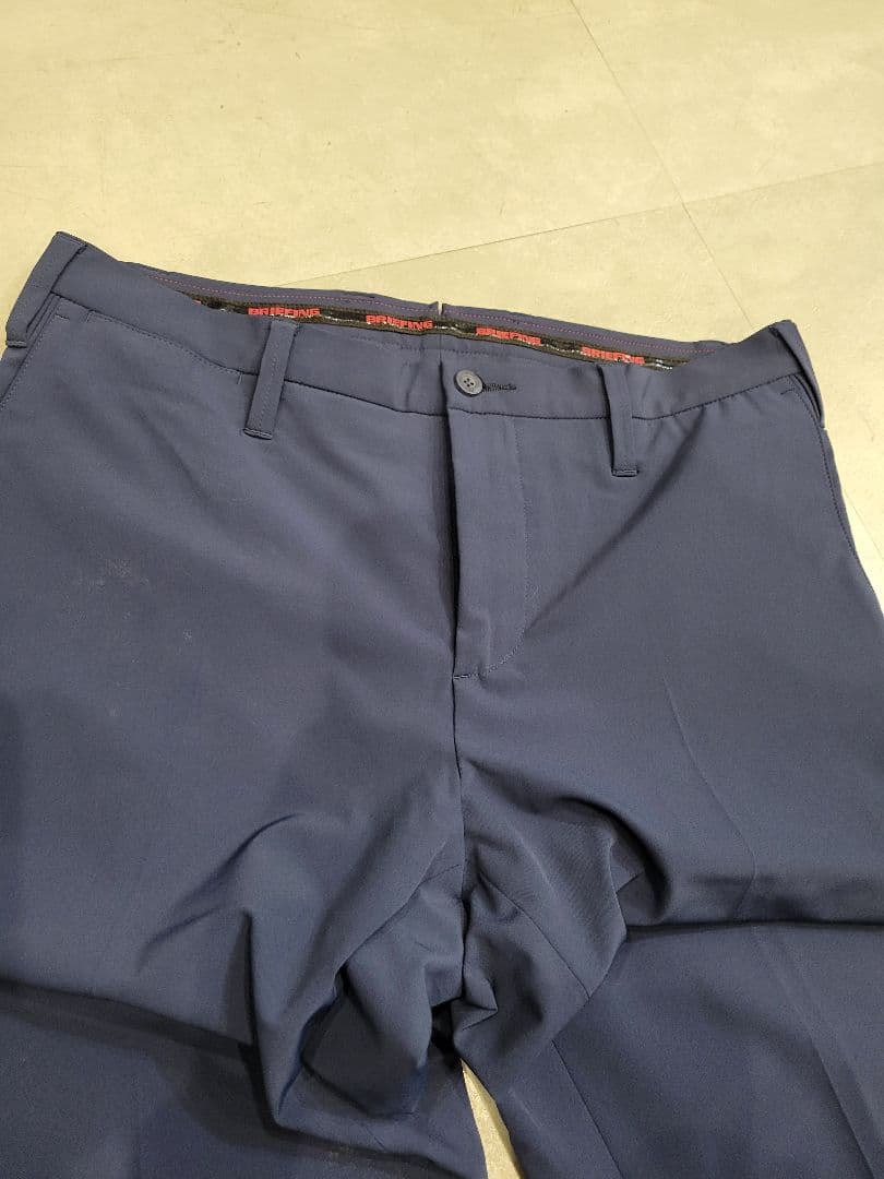 ブリーフィングゴルフ　ネイビー スリムフィットパンツM