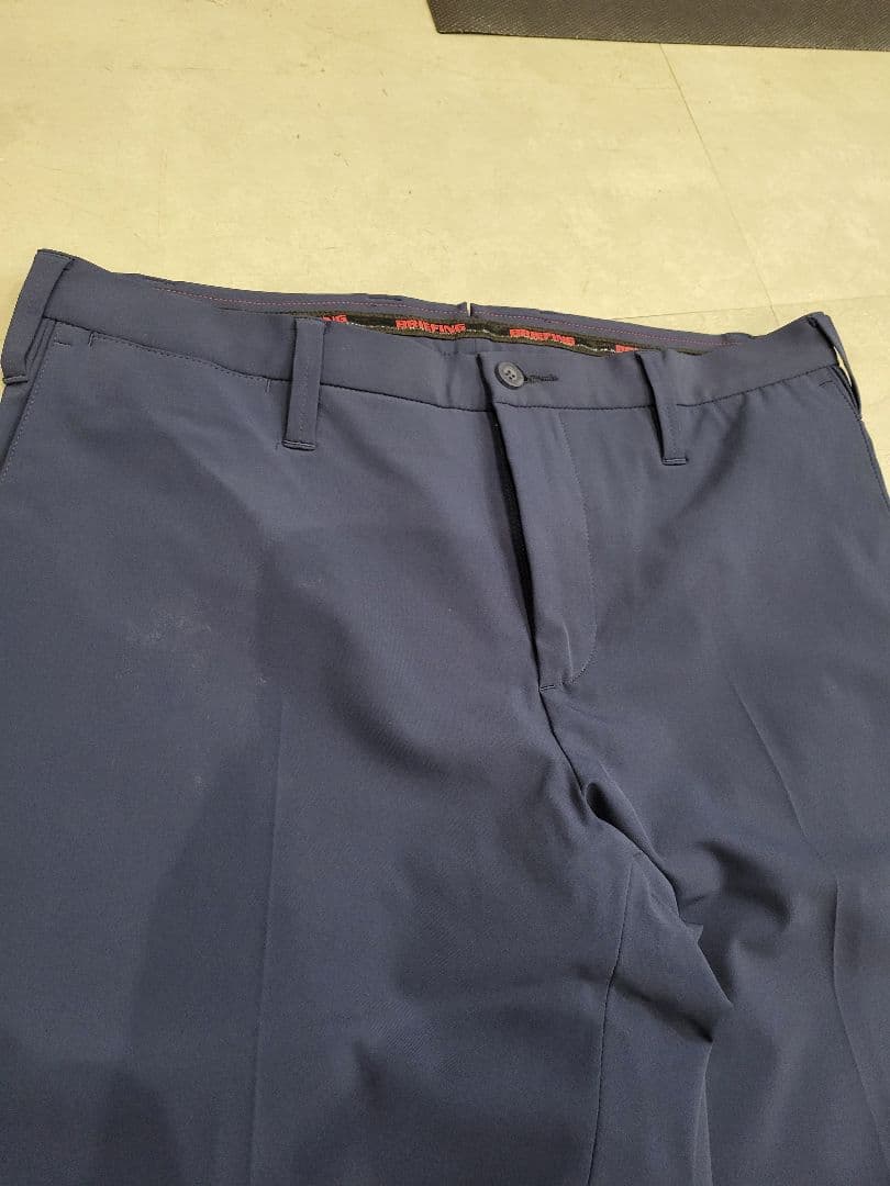 ブリーフィングゴルフ　ネイビー スリムフィットパンツM