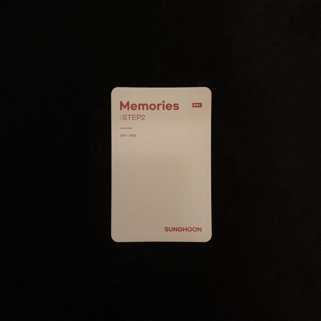 ENHYPEN Memories メモリーズ ソンフン 制服 学ラン トレカ