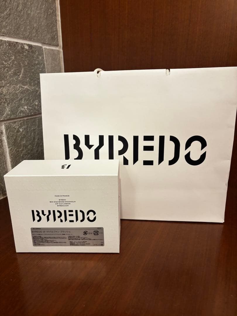 新品　BYREDO バイレード オードパルファン ブランシュ　2025年購入