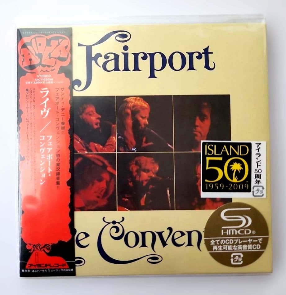 ★フェアポート•コンベンション　紙ジャケSHM-CD 9枚セット！