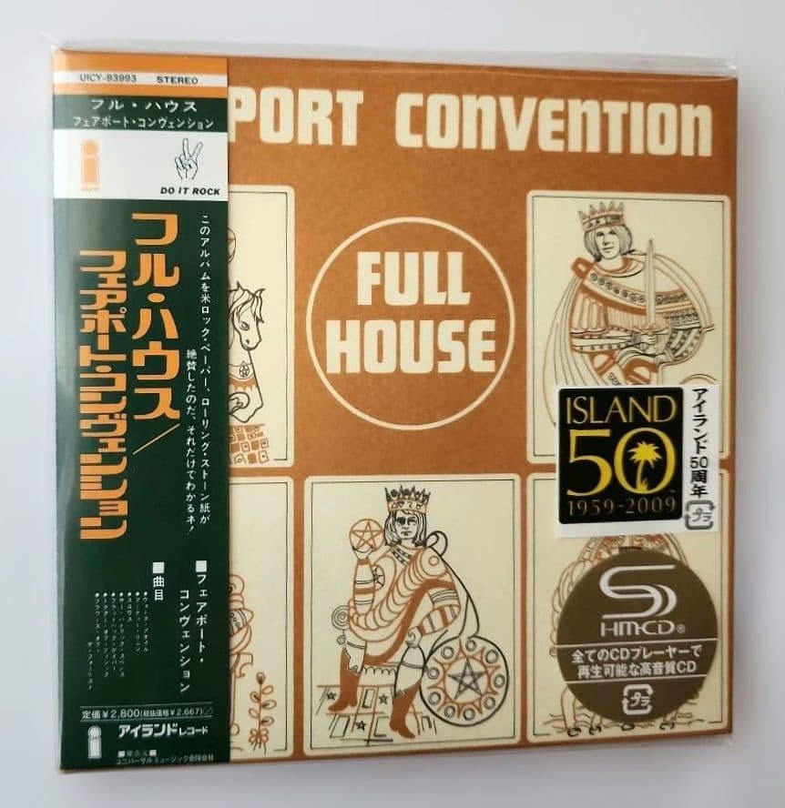 ★フェアポート•コンベンション　紙ジャケSHM-CD 9枚セット！