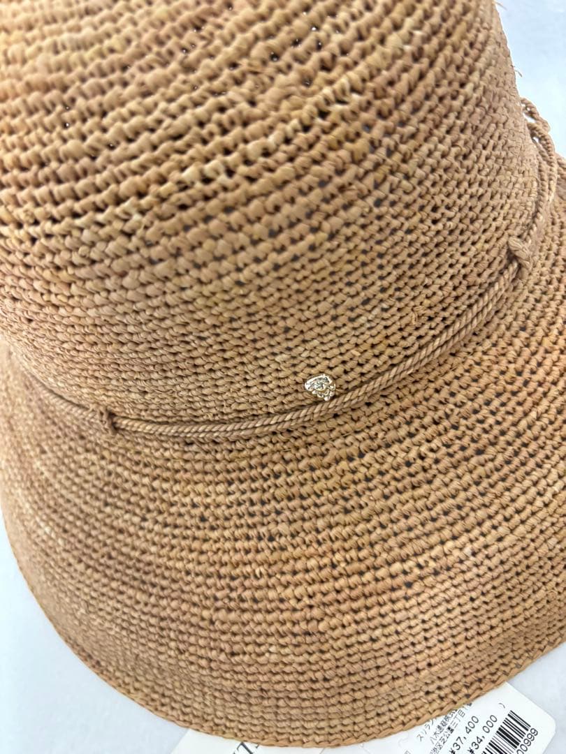 HELEN KAMINSKIベージュ ストローハット⭐︎極美品