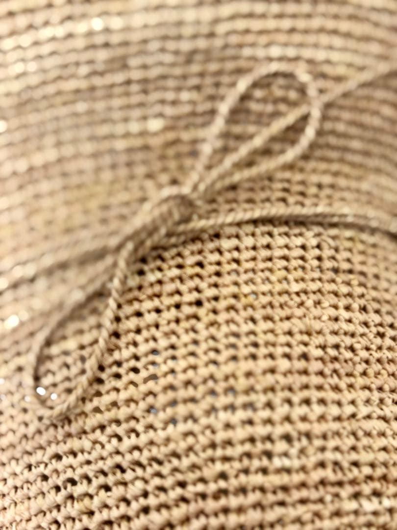 HELEN KAMINSKIベージュ ストローハット⭐︎極美品