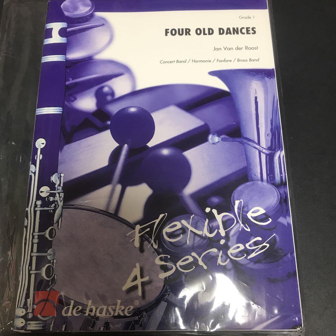 吹奏楽楽譜　FOUR OLD DANCE