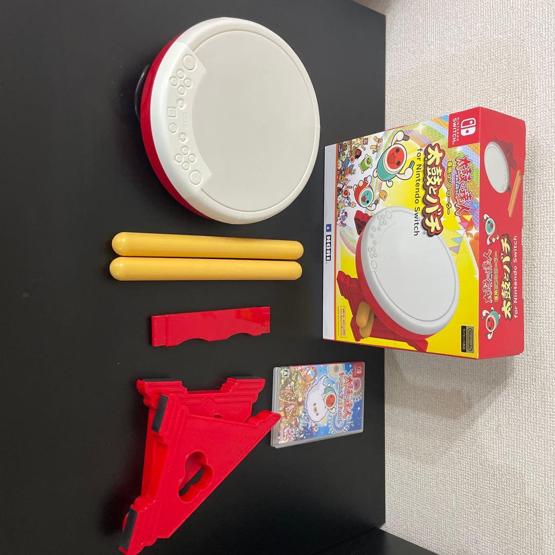 太鼓の達人 ドンダフルフェスティバル ソフト　太鼓とバチ　セット