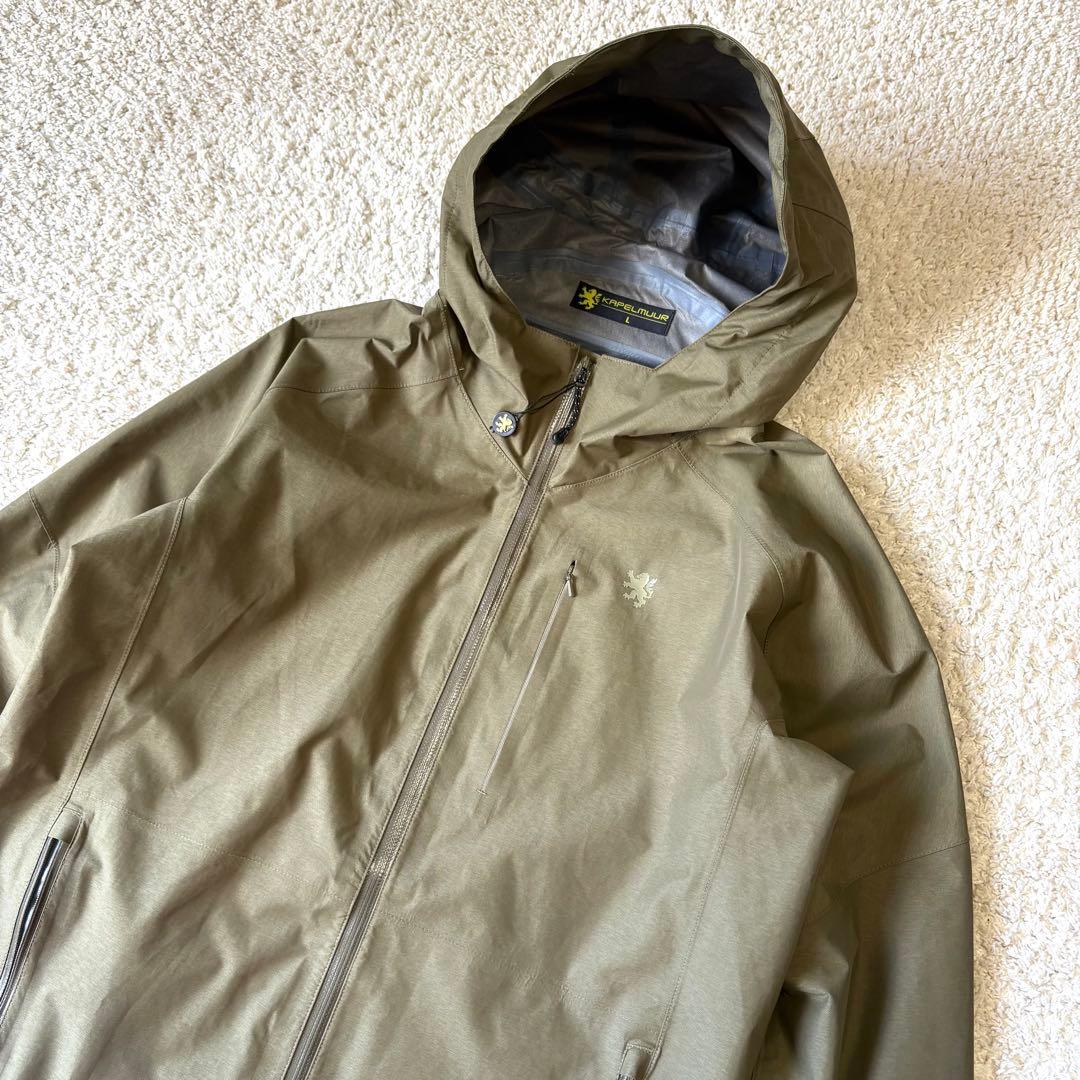 KAPELMUUR カペルミュール ウォータープルーフライトジャケット カーキ