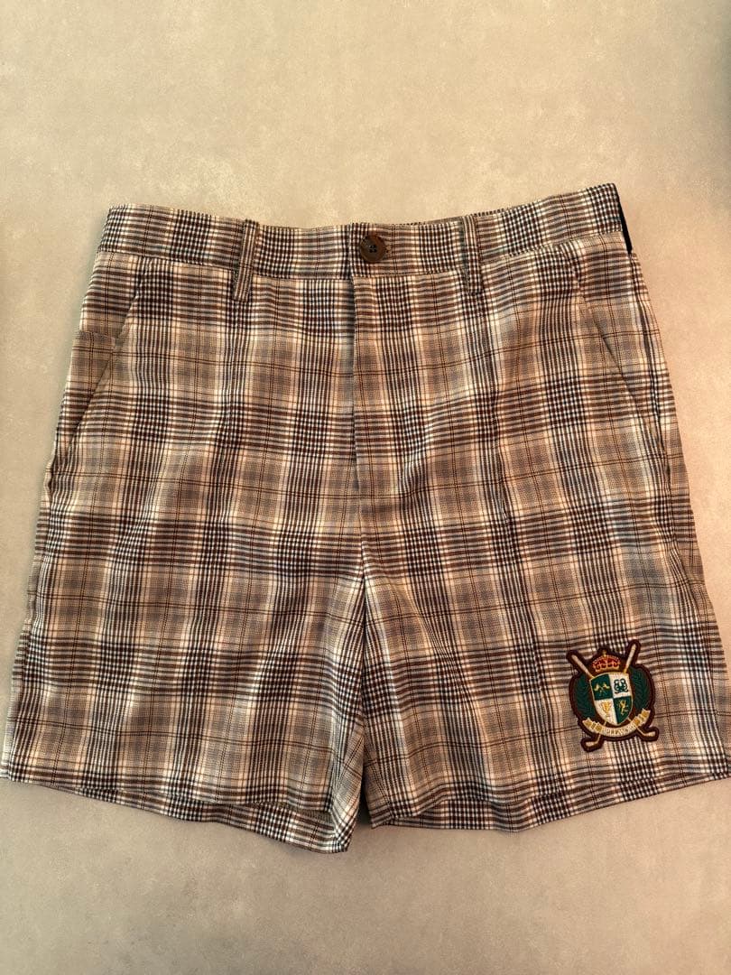 BELLMORE チェック柄 ゴルフパンツ 30