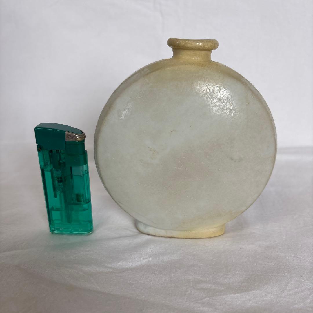 18世紀 李朝 白磁扁壺