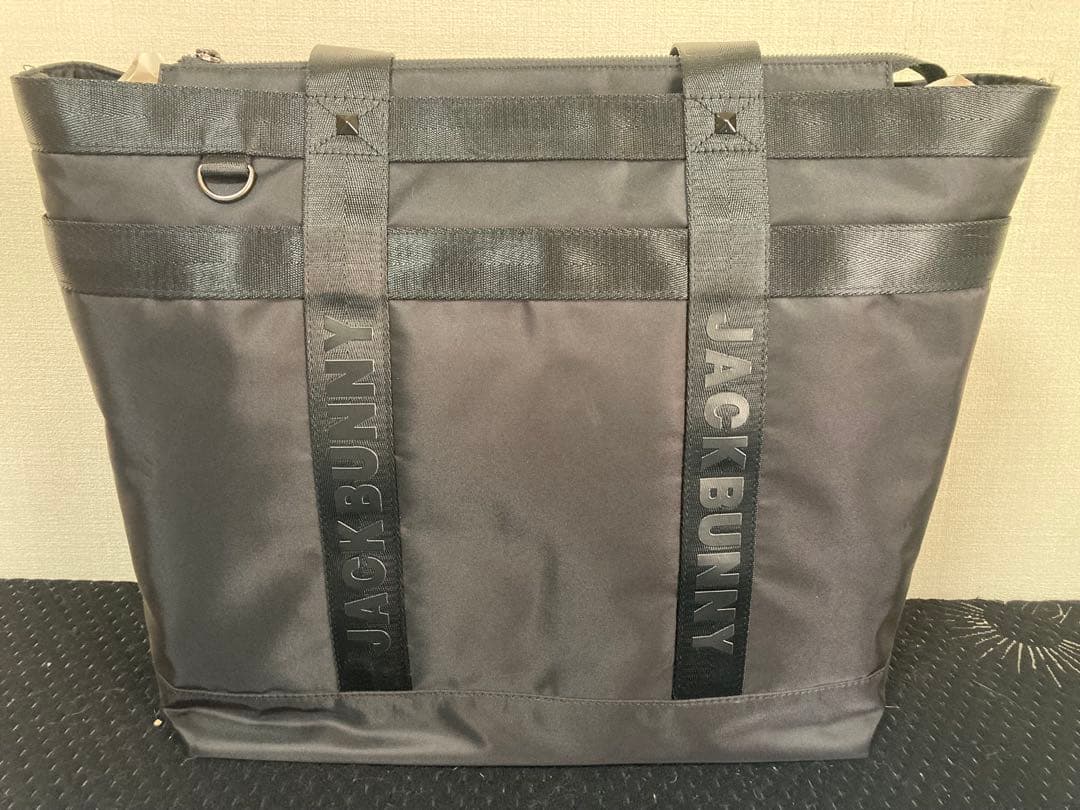 【再値下げ】JACK BUNNY 黒 トートバッグ