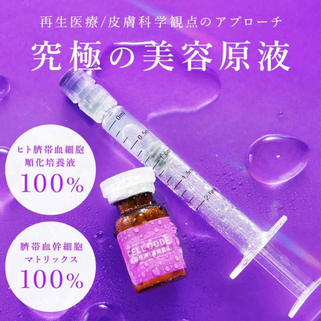 セルコード 美容原液　エクソソーム　ヒト幹細胞培養液
