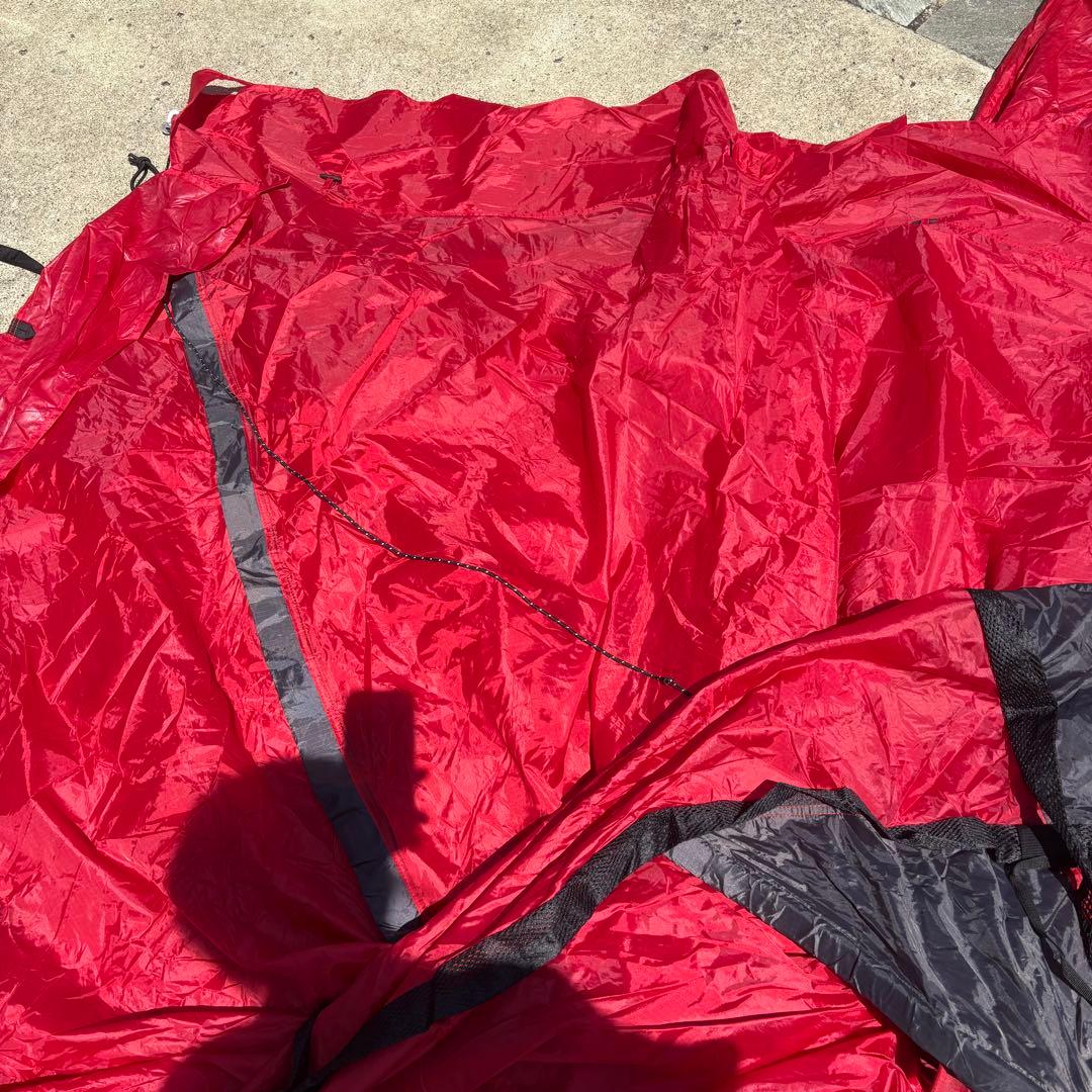 HUSKY FIGHTER 3-4 テント 3-4人用 レッド