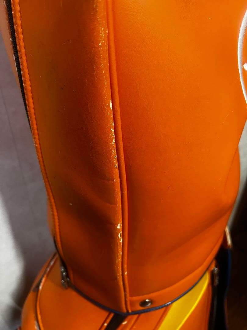 CASTELBAJAC ゴルフバッグ オレンジ