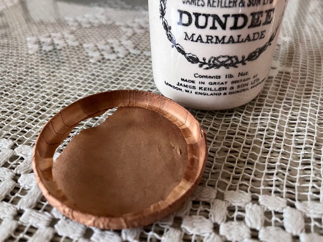 イギリスアンティーク マーマレードジャー ダンディマーマレード DUNDEE