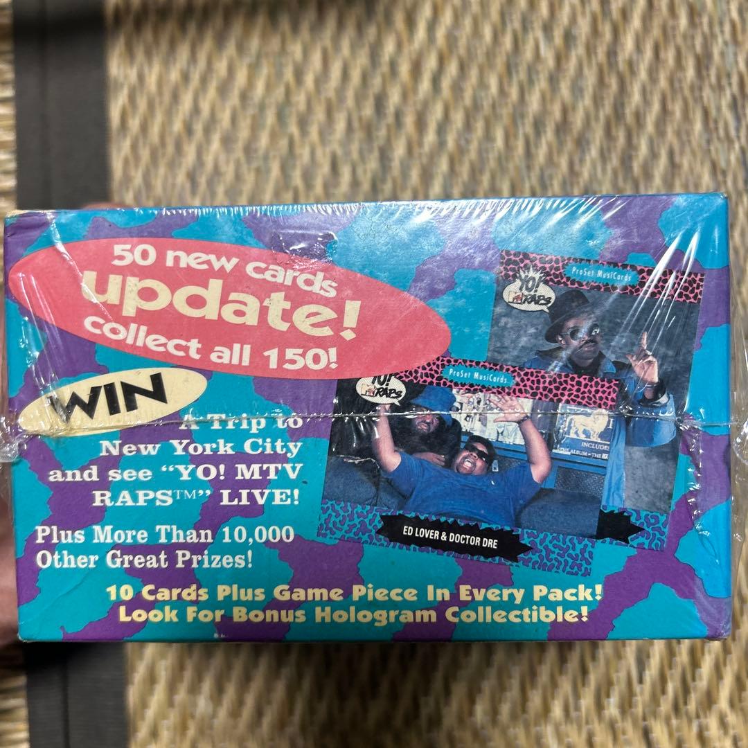 YO! MTV RAPS カードボックス 36パック　未開封