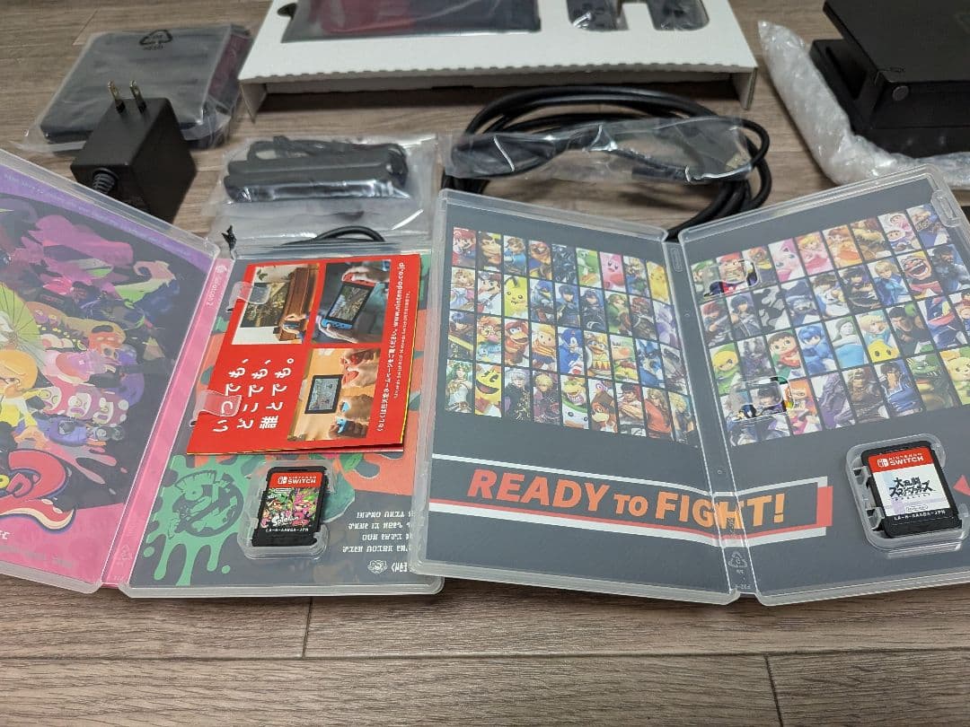 Nintendo Switch 本体 +スマブラSP+スプラトゥーン2+プロコン