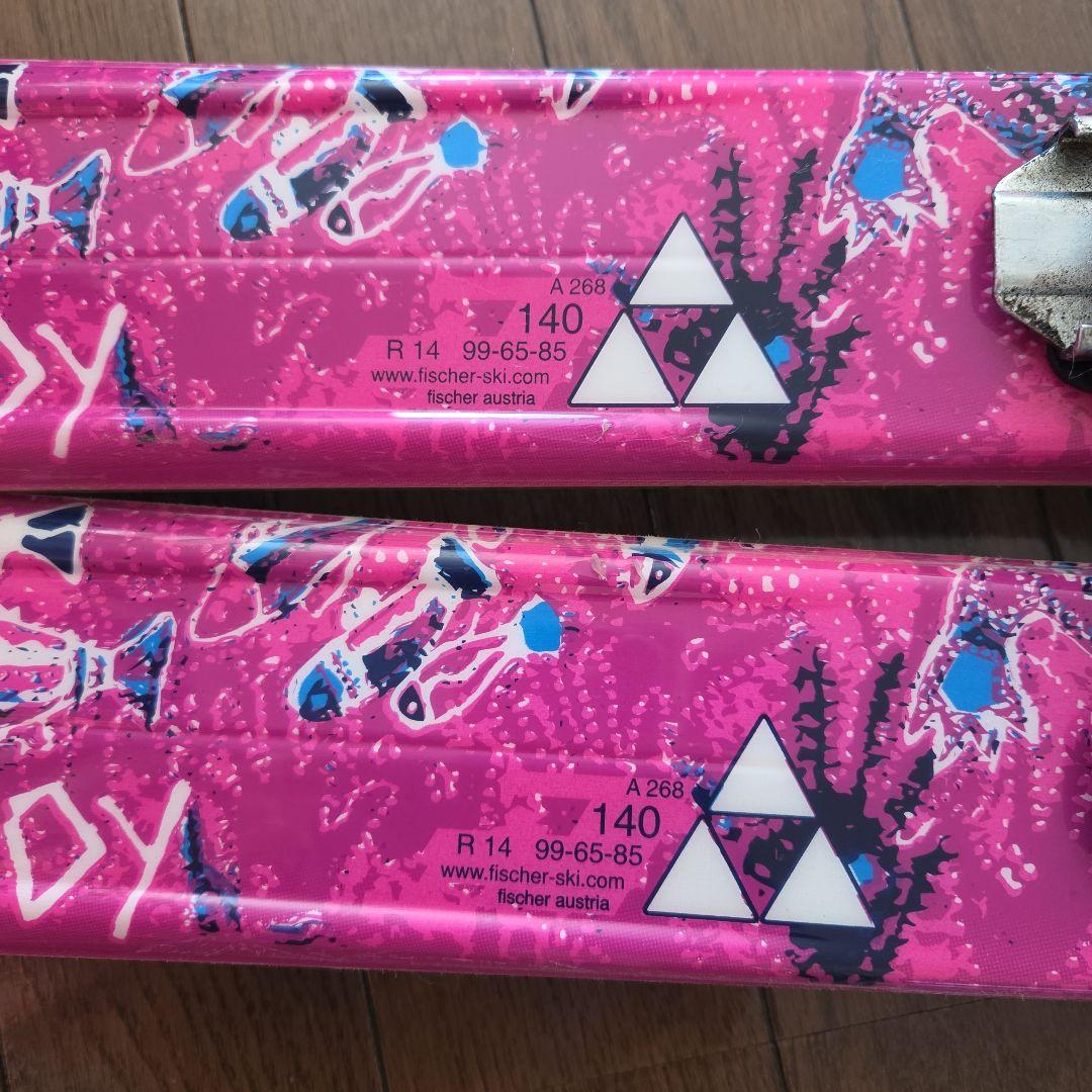 FISCHER スキー板とポールセット