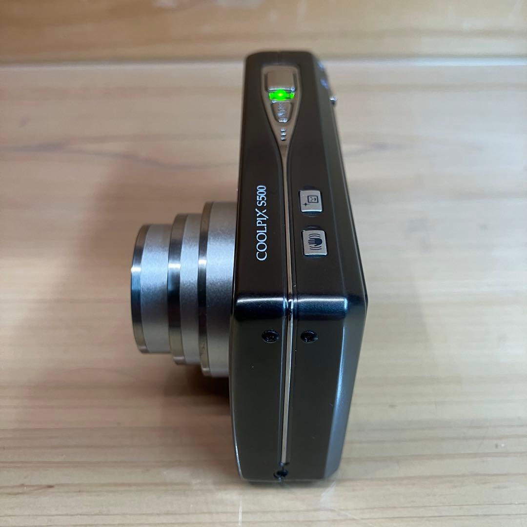 Nikon COOLPIX S500 コンパクトデジタルカメラ ニコン ブラック