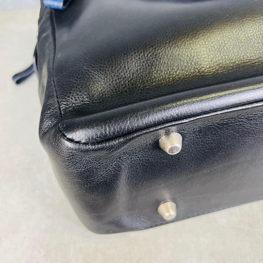 SERAPIAN セラピアン レザー ビジネスバッグ バイカラー