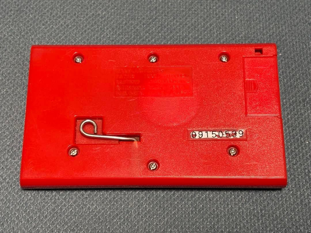 ゲームウォッチ　ミッキーマウス　説明書付き　ジャンク