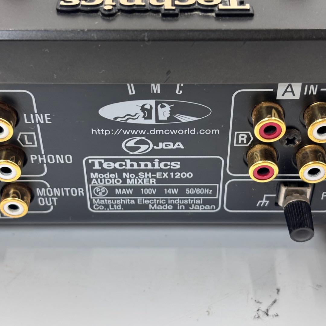 Technics SH-EX1200 DJミキサー テクニクス