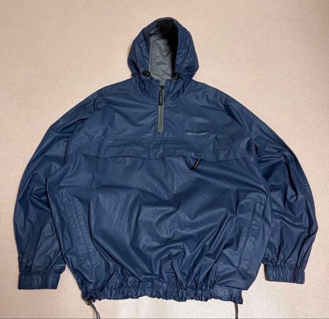 希少 90s POLO SPORT Coating Anorak Jacket