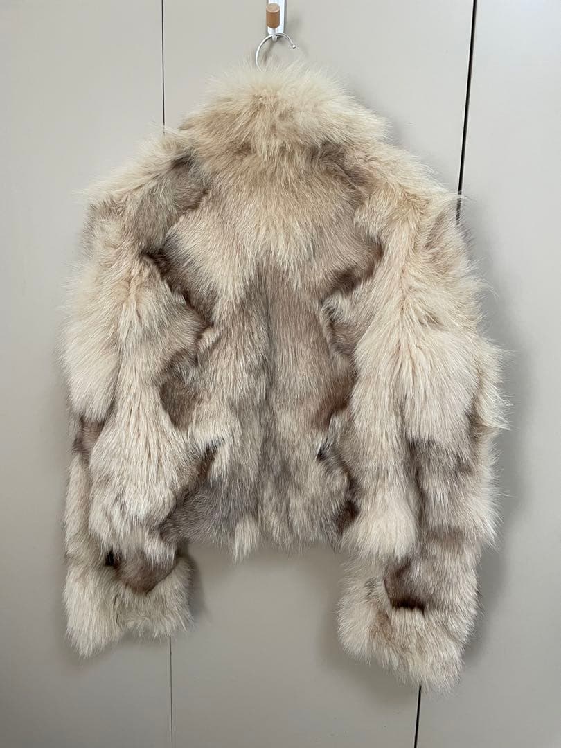 平成ギャル Y2K CHUXXX フォックスファー 毛皮コート 平成女子