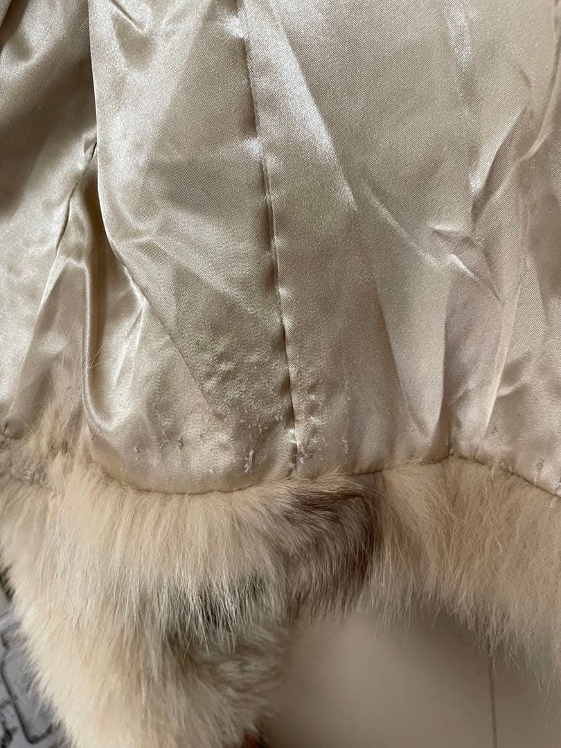 平成ギャル Y2K CHUXXX フォックスファー 毛皮コート 平成女子