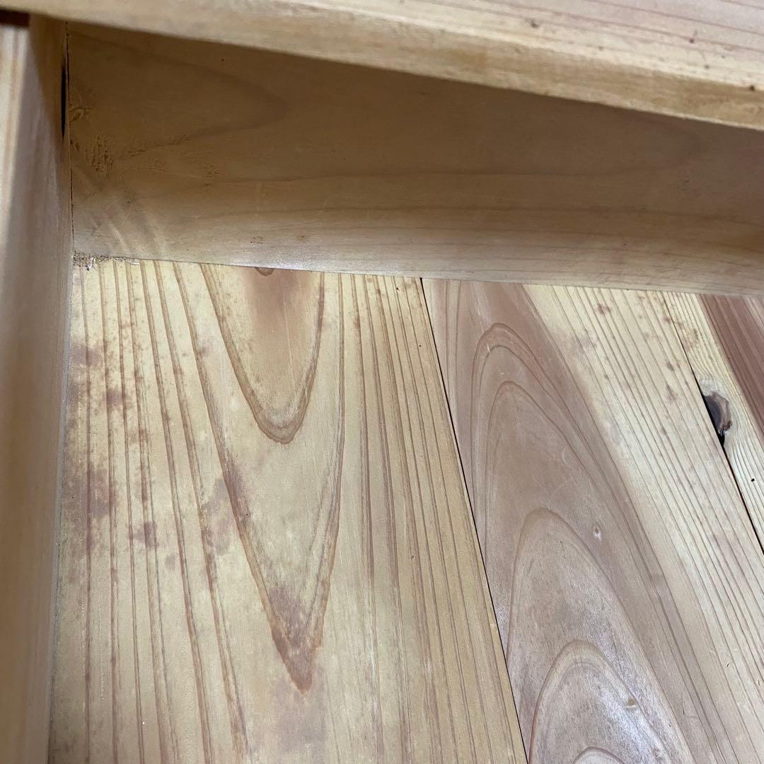 アンティーク チェスト テレビ台 棚 無垢材 ナチュラル 無垢材 y80