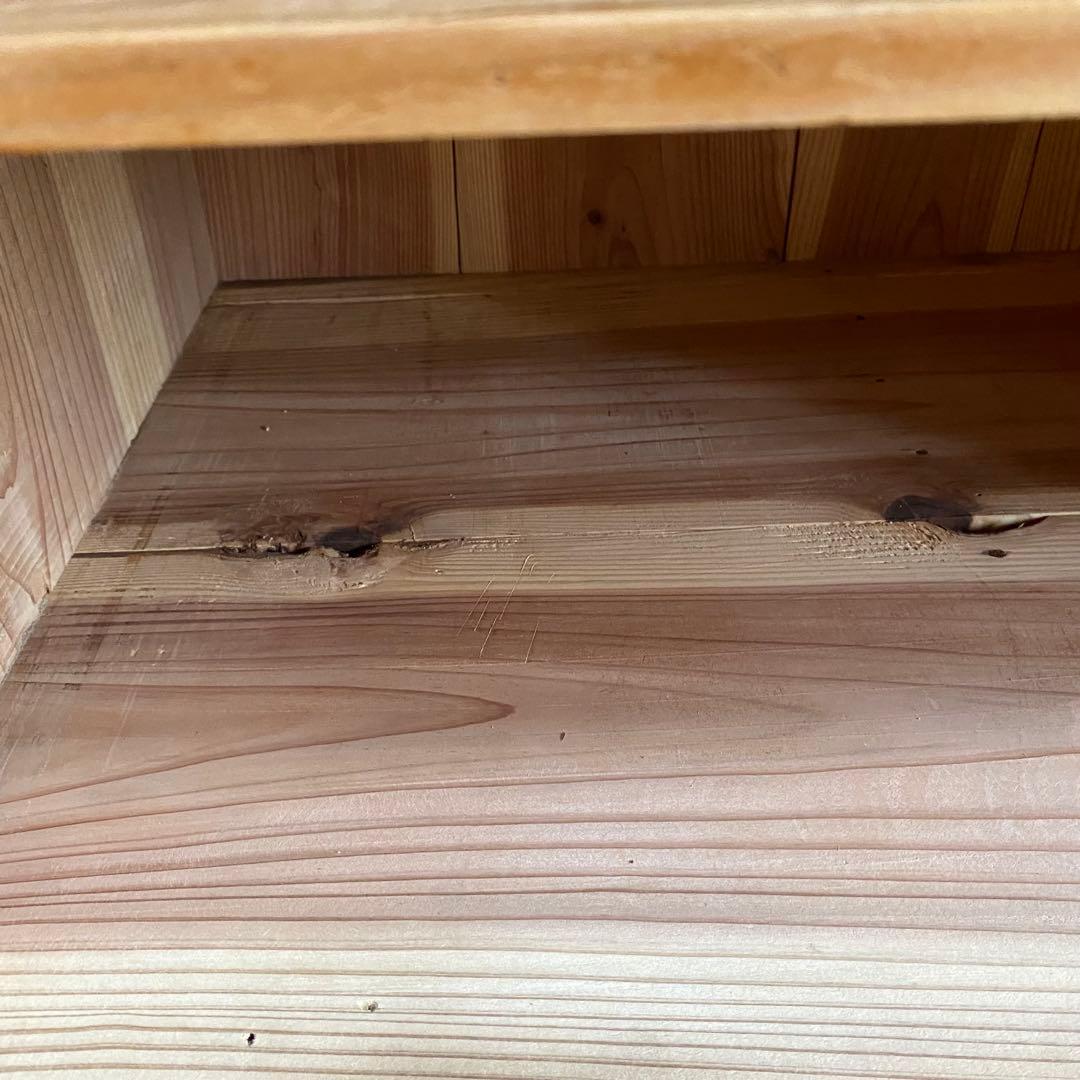 アンティーク チェスト テレビ台 棚 無垢材 ナチュラル 無垢材 y80