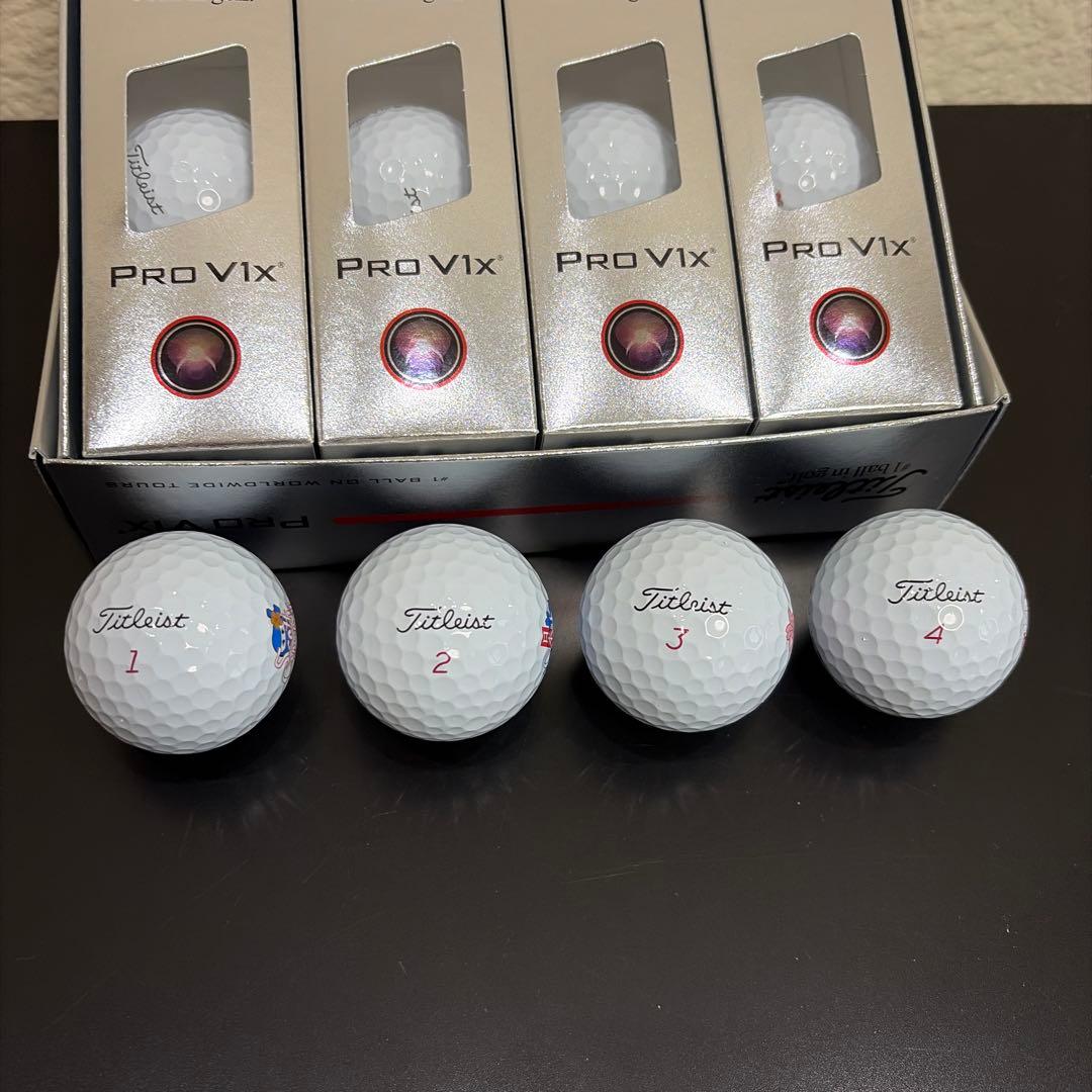 タイトリストPro V1 X スコッティキャメロン ゴルフボール 1ダース