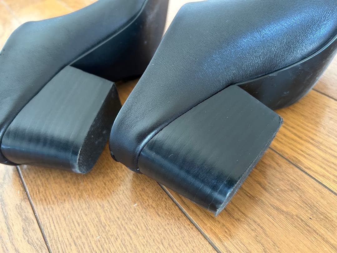 TODAYFUL Squaretoe Leather Sabot サボ37