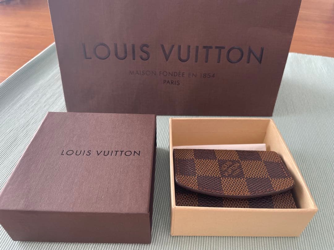 Louis Vuitton カフス　ダミエデザイン