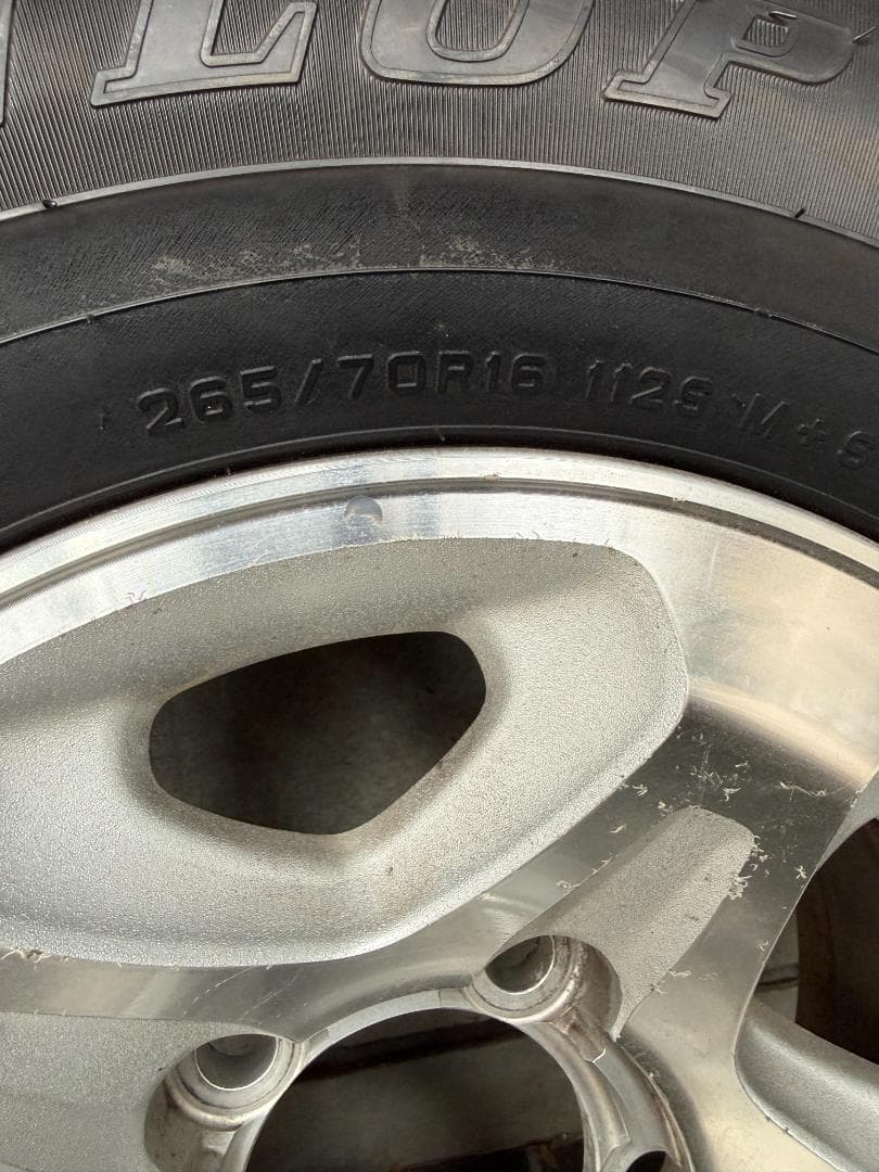 DUNLOP AT20 16インチ&再販ランクル70 ホイールセット