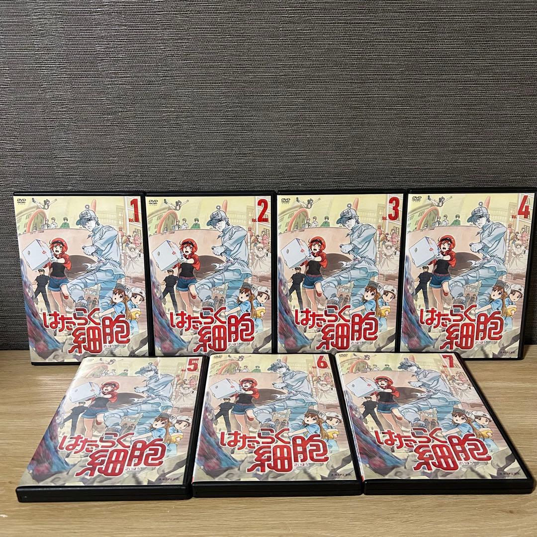 【新品ケース】はたらく細胞　アニメ　DVD 全19巻セット　全巻セット