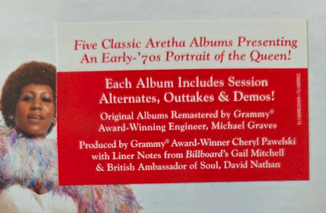 洋楽 Aretha Franklin A Portrait of the Queen