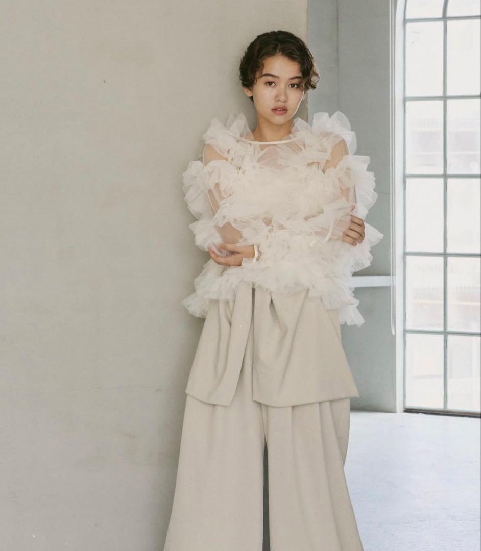 セール中‼️NOTRE emor /ノートルエモア　tulle veil tops