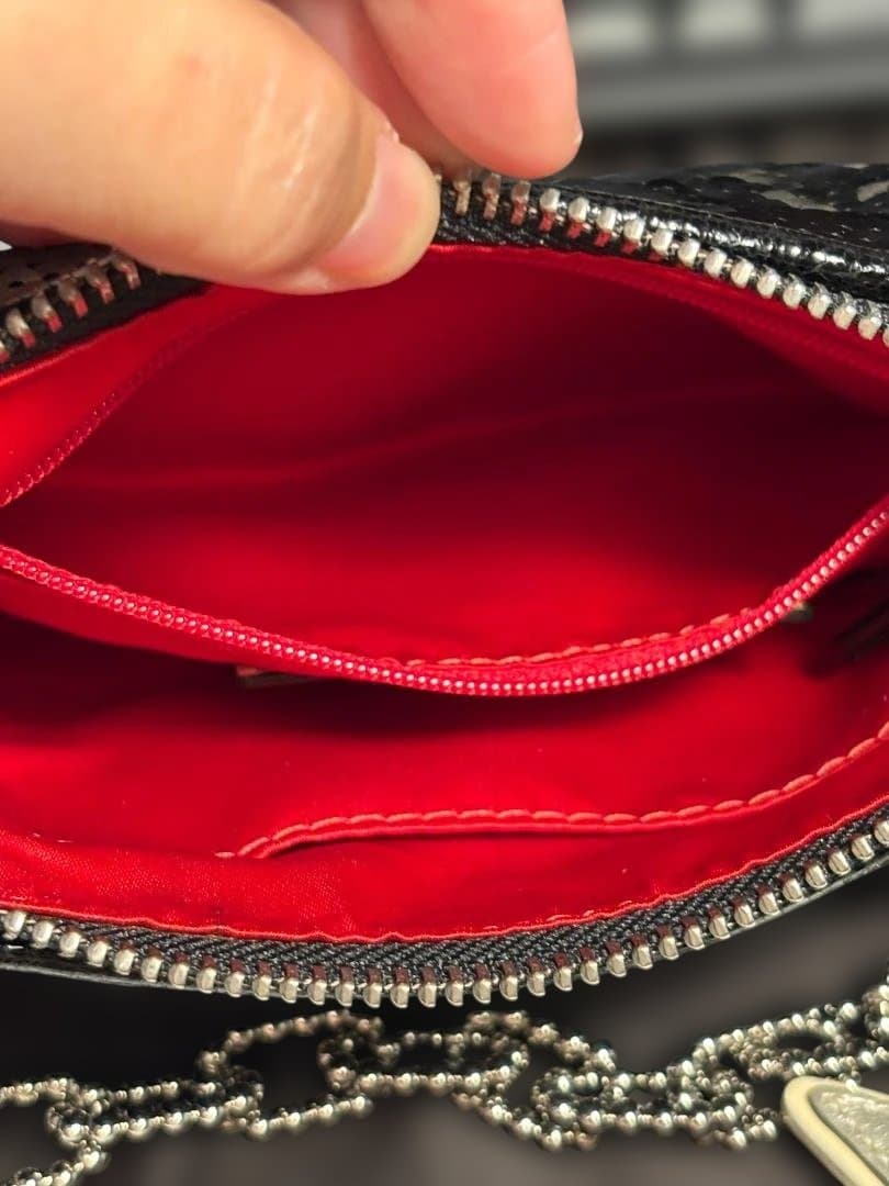 コーチ【美品】スパンコール パーティーバッグ 卒入学式