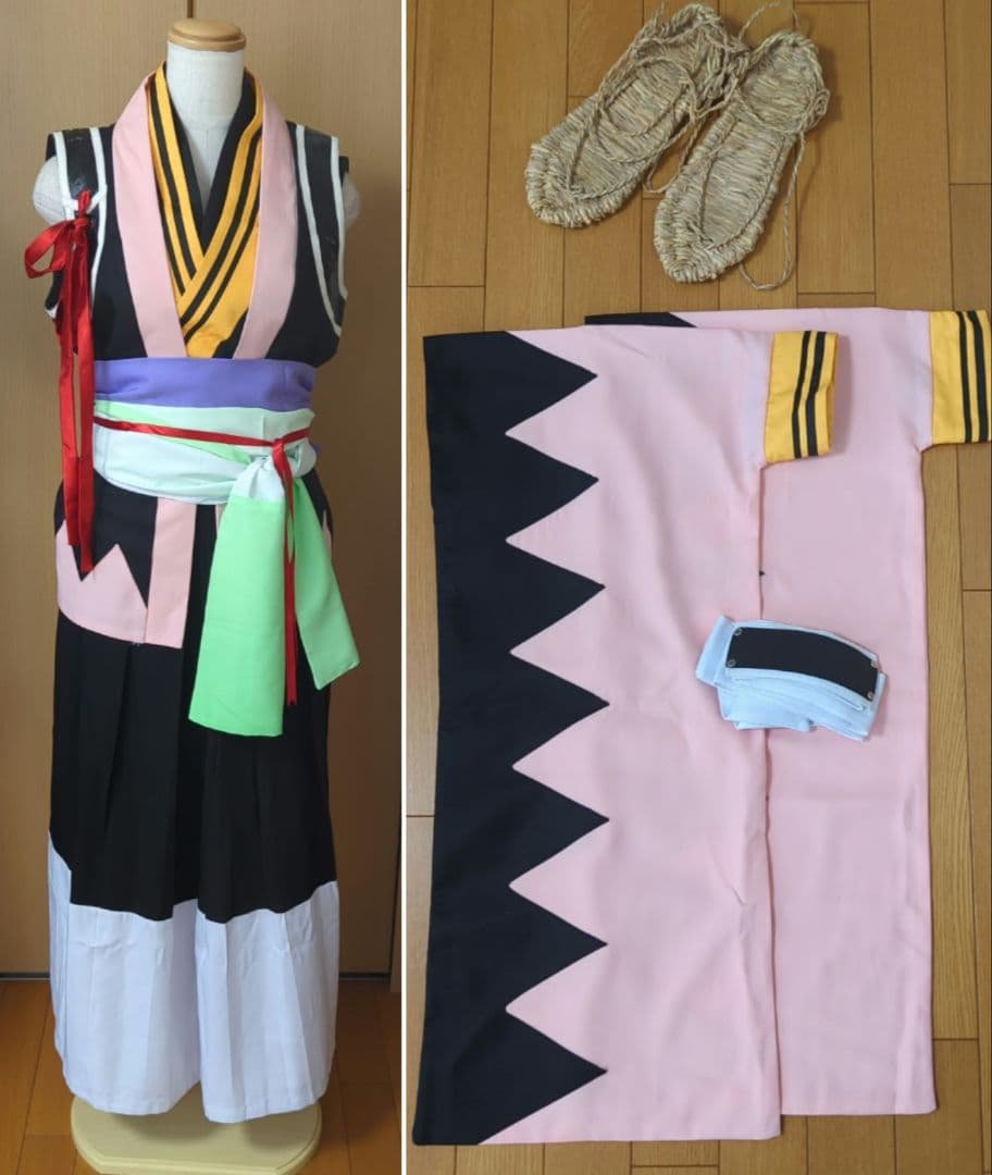 【草鞋付き】薄桜鬼 雪村千鶴 合戦 コスプレ