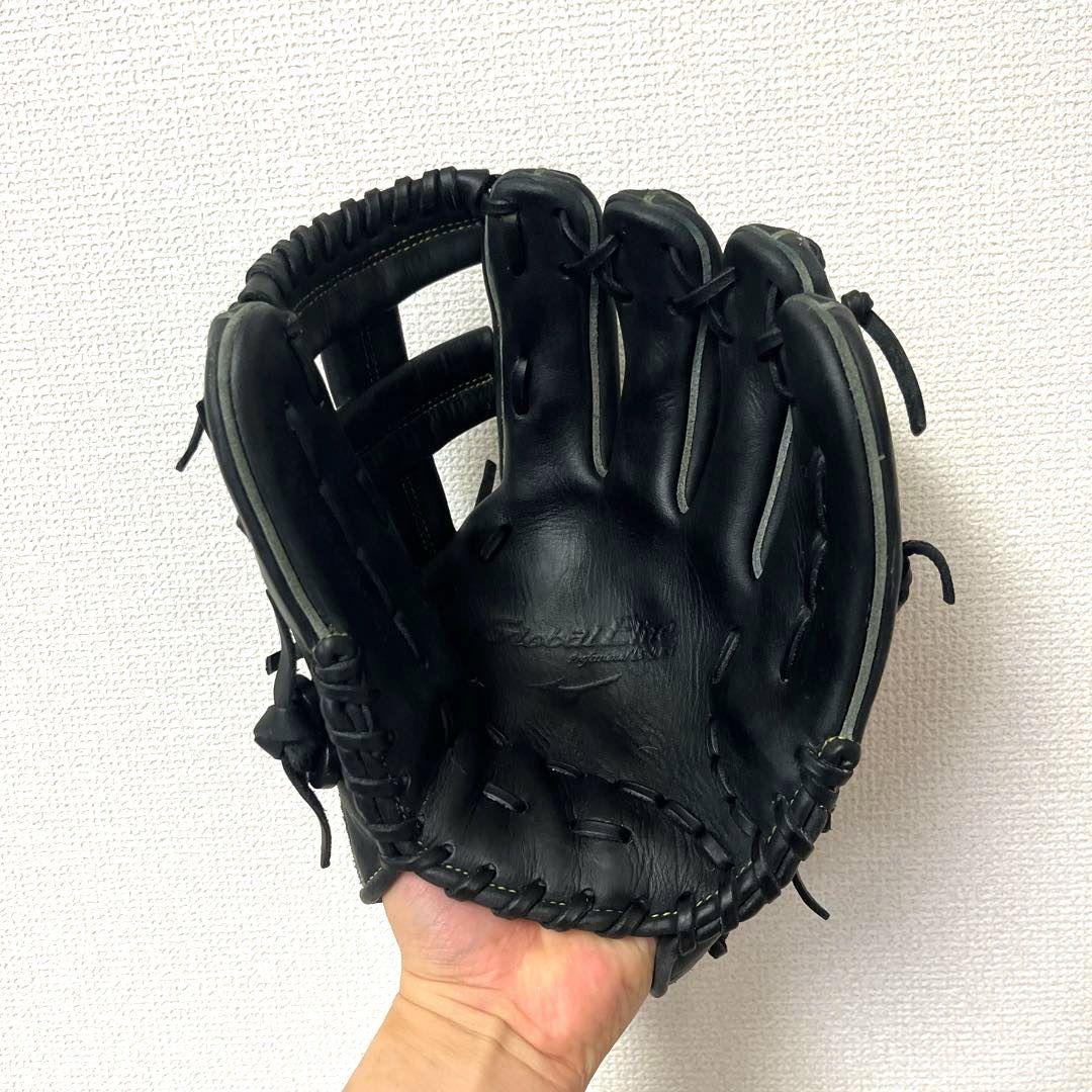 803 ミズノ グローバルエリート 型抜群 即戦力 軟式 少年 内野手用グローブ