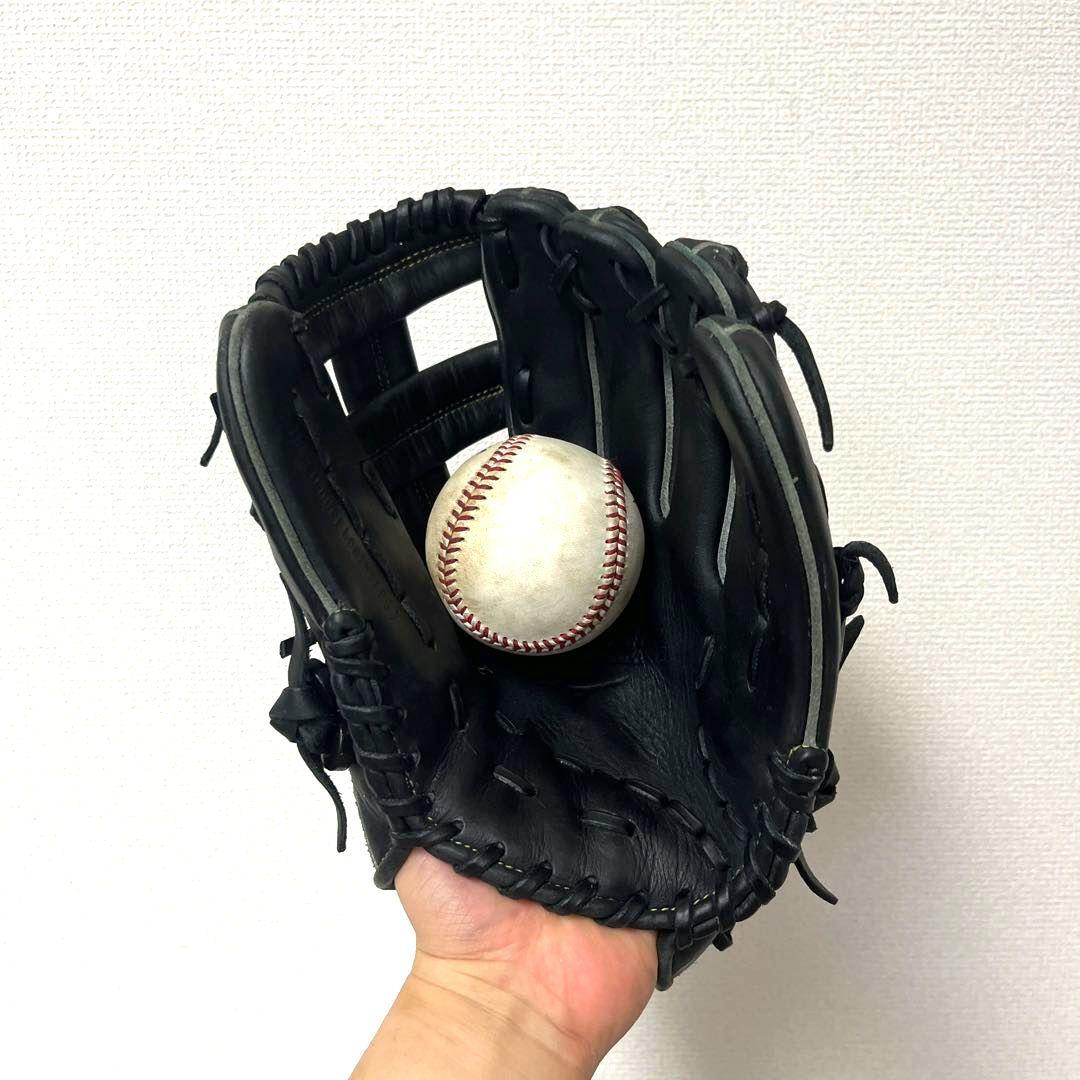 803 ミズノ グローバルエリート 型抜群 即戦力 軟式 少年 内野手用グローブ