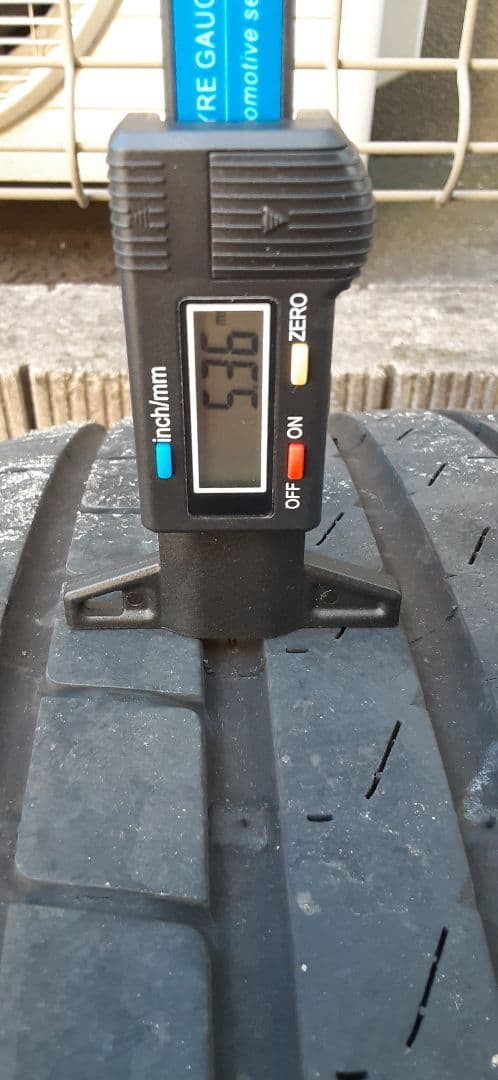  純正+ Pirelli P7 255/40R18 1本 リヤセット②