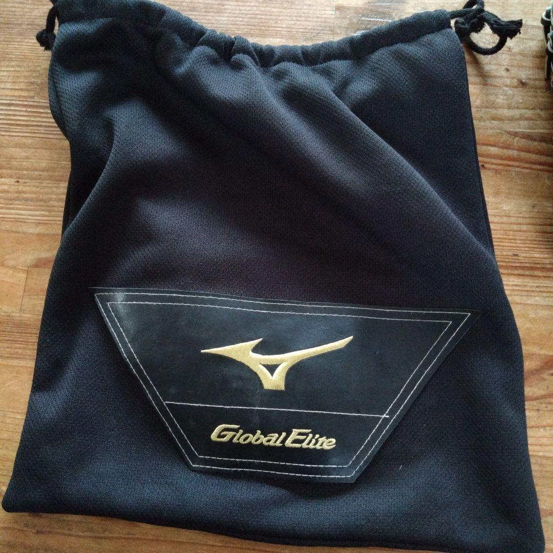 週末セール値下げ!ミズノ 軟式用レザーグローブ 黒　値下げOK