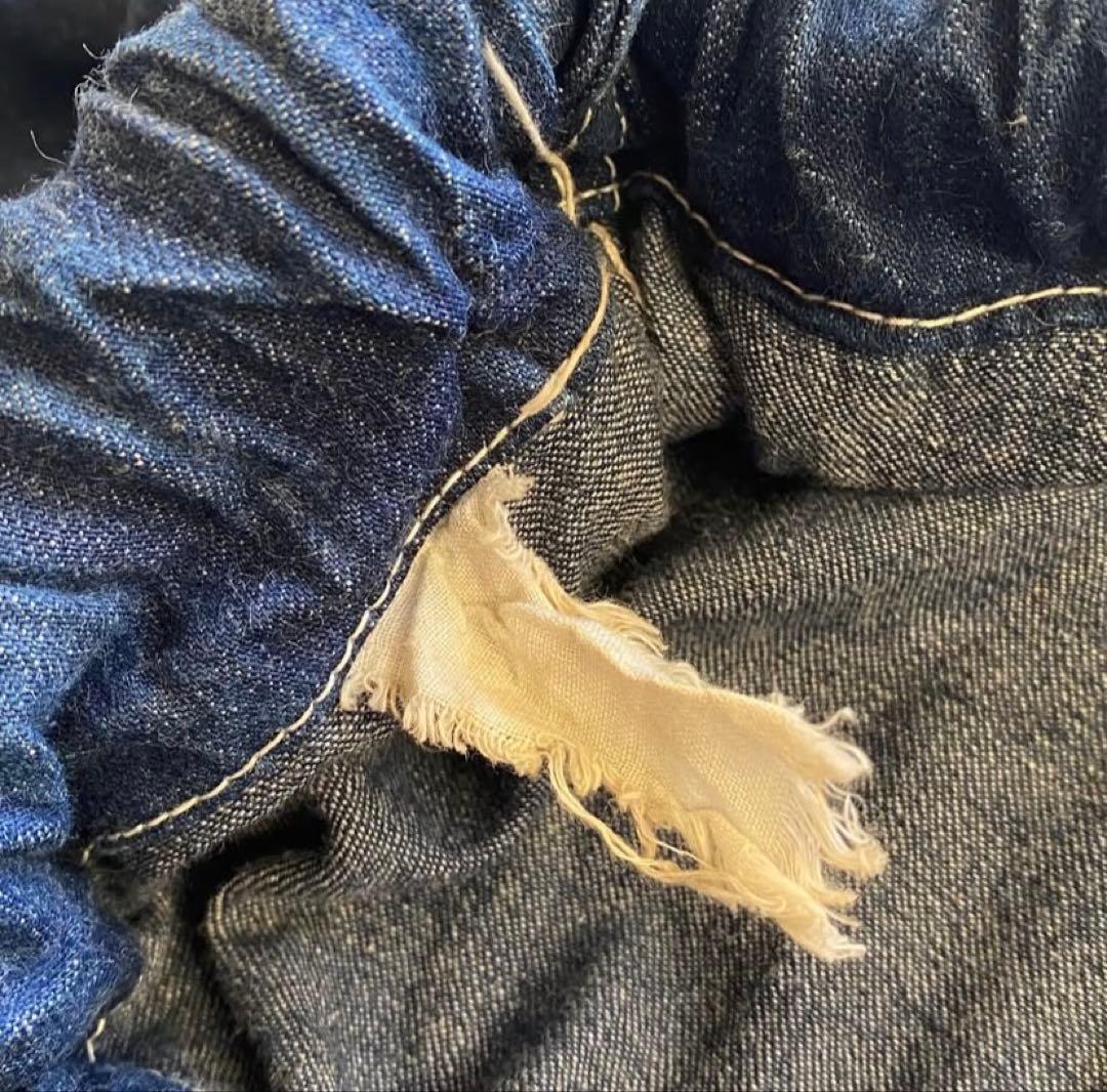 30s 40s 米軍実物 U.S.NAVY ビンテージ デニム ランドリーバッグ