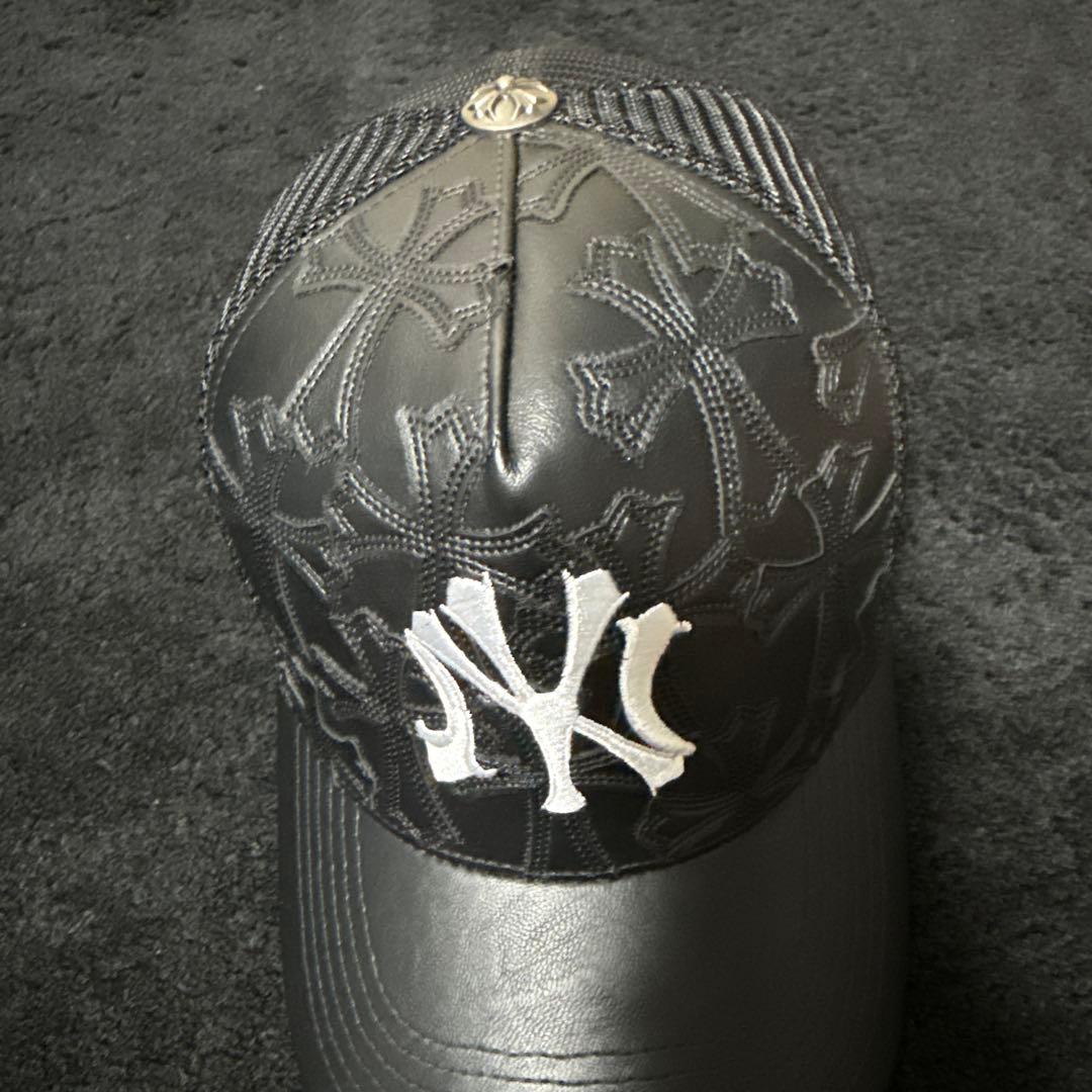 DUALISM クロスレザーメッシュキャップ