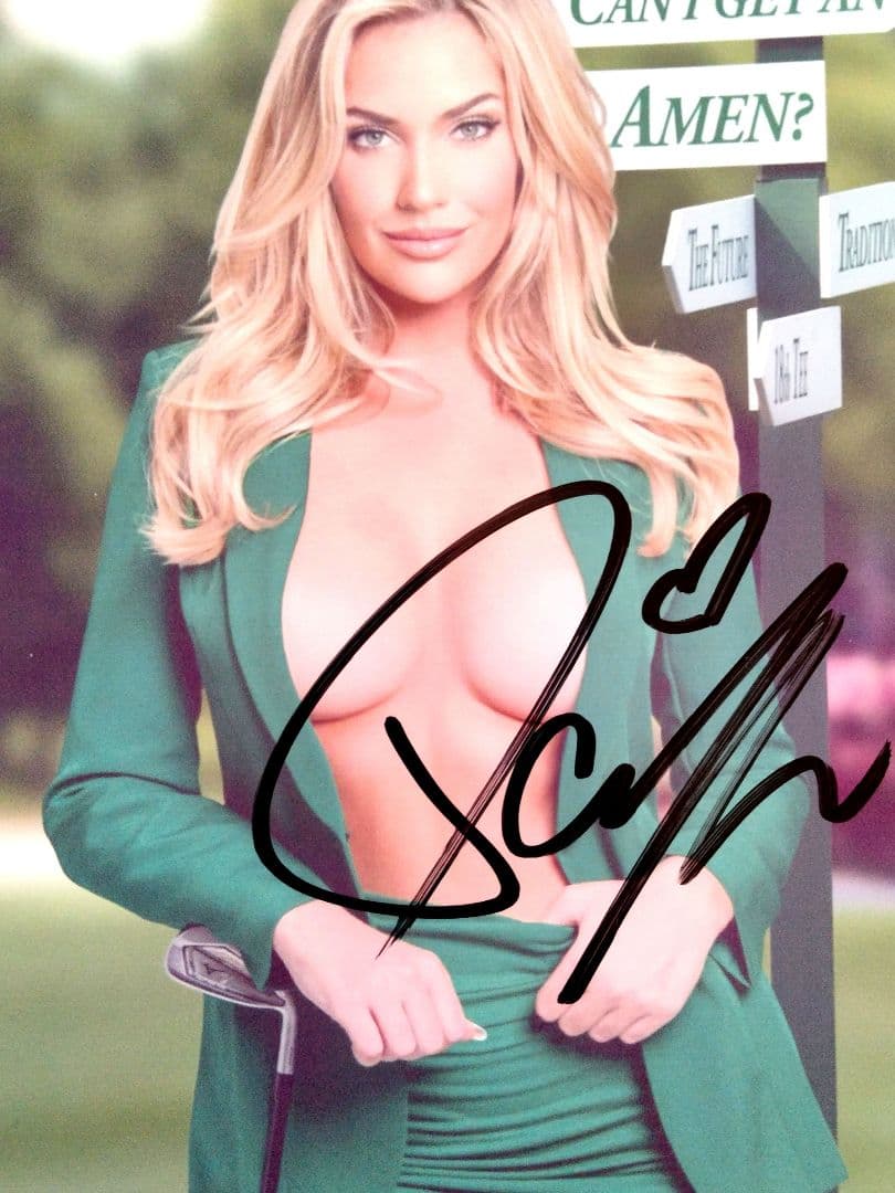 ペイジ・シュピラナック直筆サイン入り2Lサイズ写真…