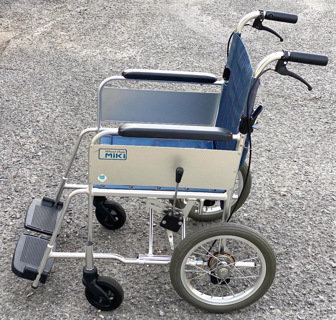 MIKI ミキ 超軽量 介助型車いす C43KDB NCS
