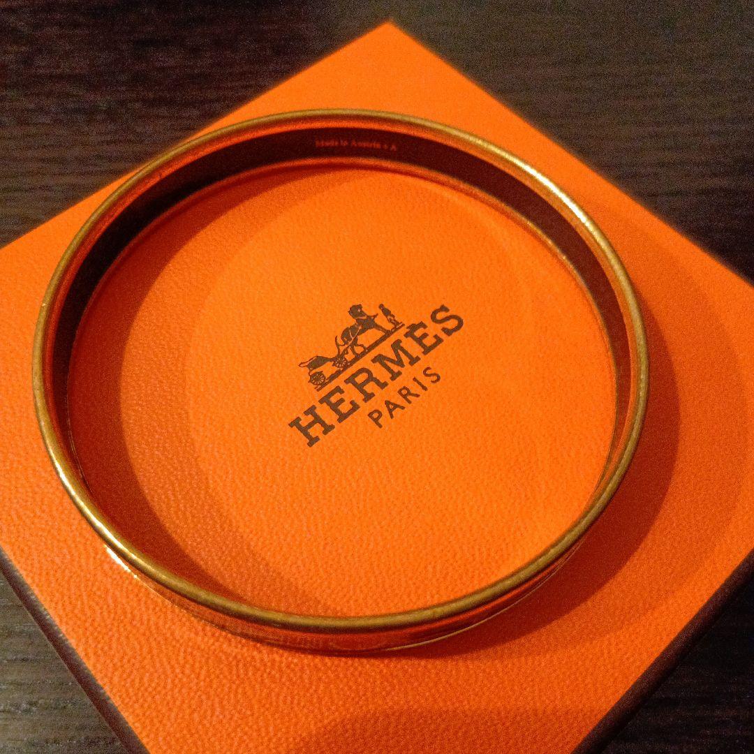 HERMES エマイユ バングル