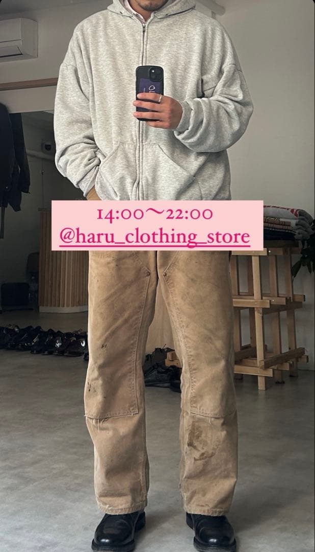 70年代 カーハート ダブルニー ペインター パンツ