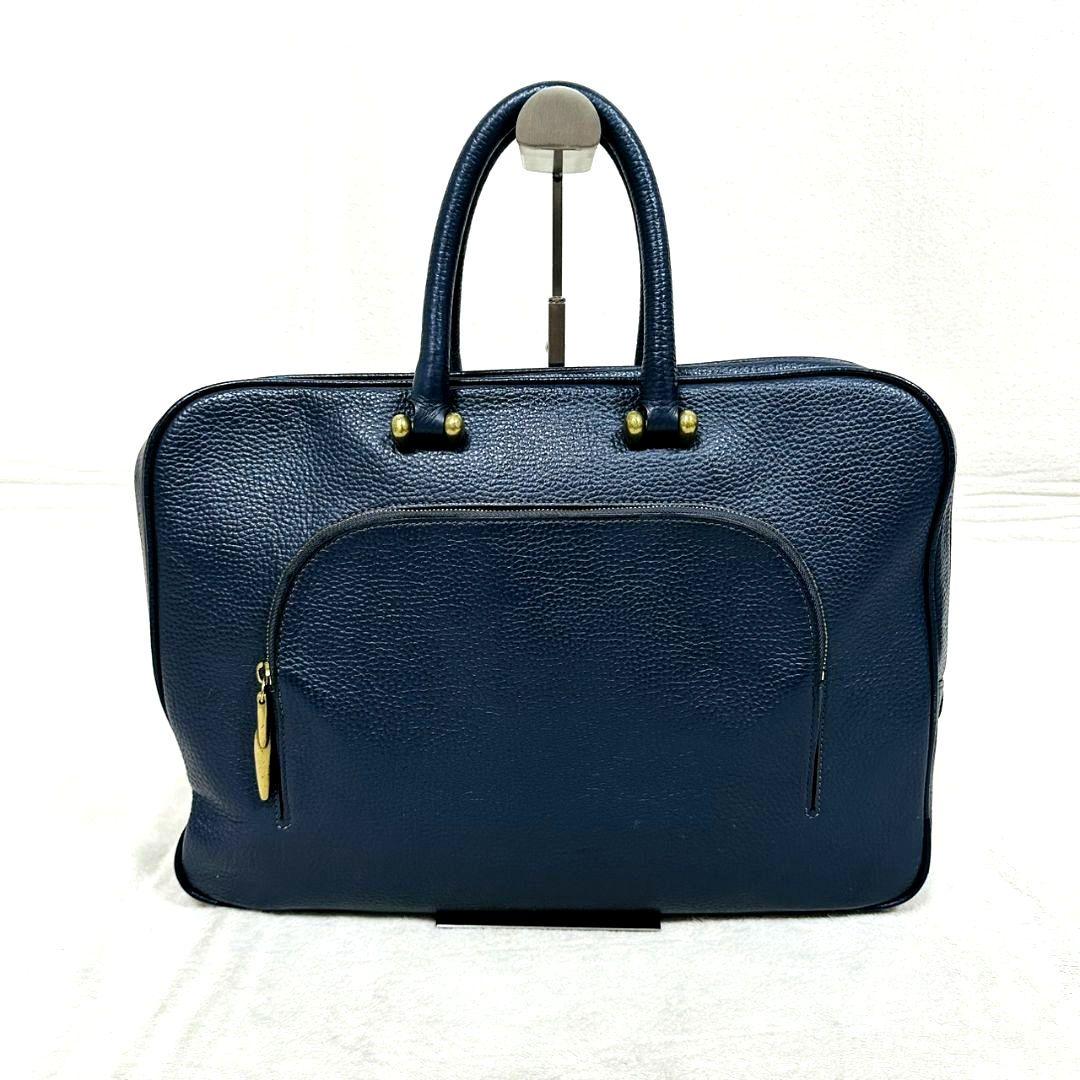 トフアンドロードストーン ミスター ビジネスバッグ ブリーフケース シボ革